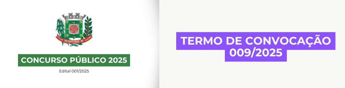 Termo Convocacao 009