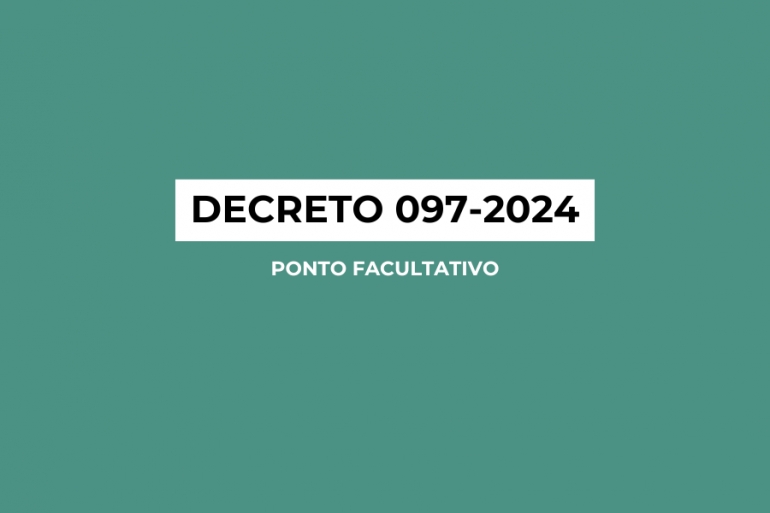 Decreto 097/2024 - Ponto Facultativo