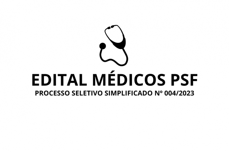 PSS 004/2023 - Médicos PSF