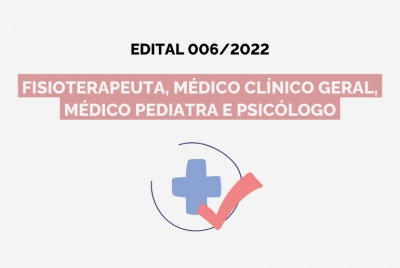 Edital 006/2022 - Saúde