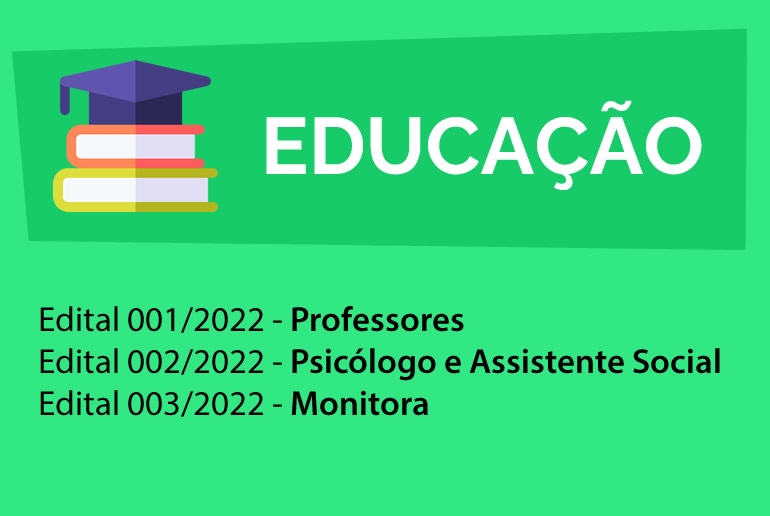 Educação - Editais 2022