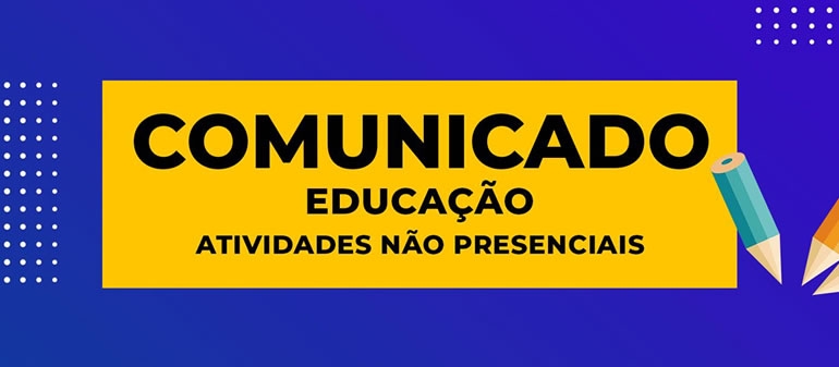 Aulas não presenciais