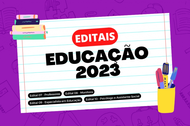 Educação - Editais 2023