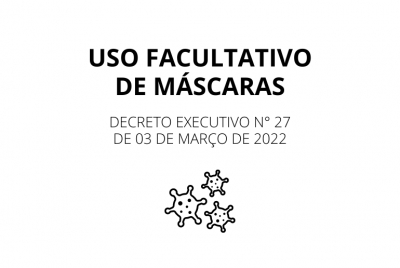 Decreto 027/2022 - Uso Facultativo de Máscara