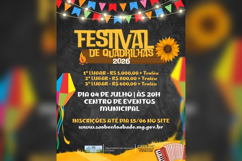 Festival de Quadrilhas 2026